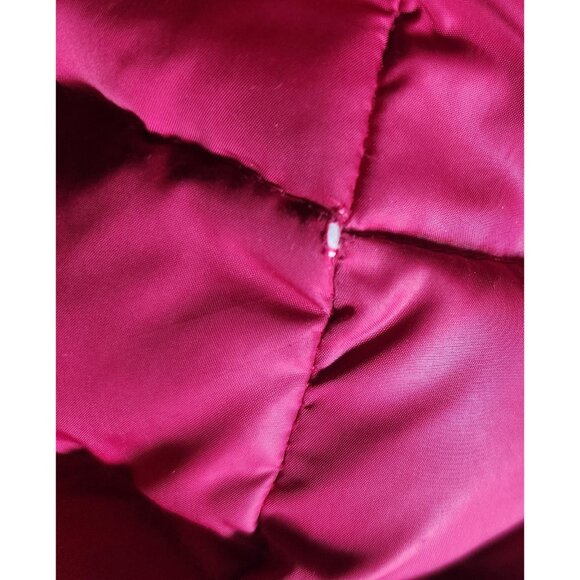 Lolë Claudia Duck Down Puffer Jacket With Hood size M in Red - Picture 9 of 10